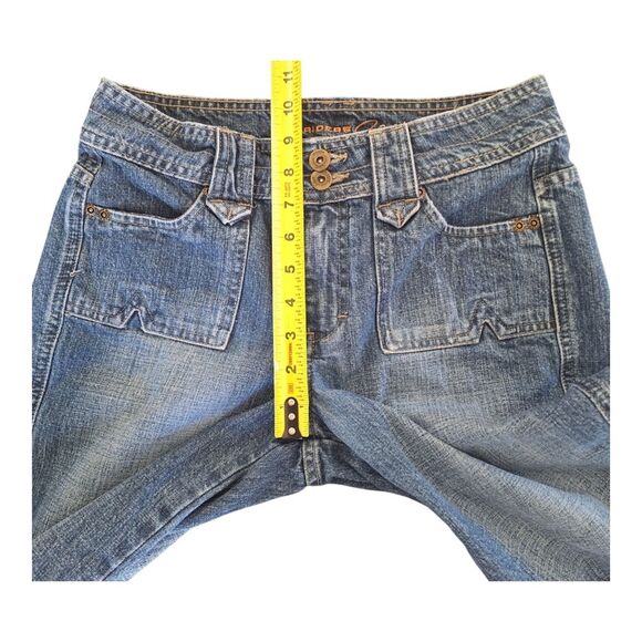 Riders Copper Shorts Denim Modest Length Blue Jean Shorts 5/6 100% Cotton - Picture 5 of 16
